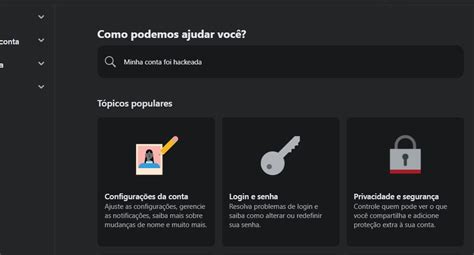 Entrar em contato com o Suporte do Facebook .